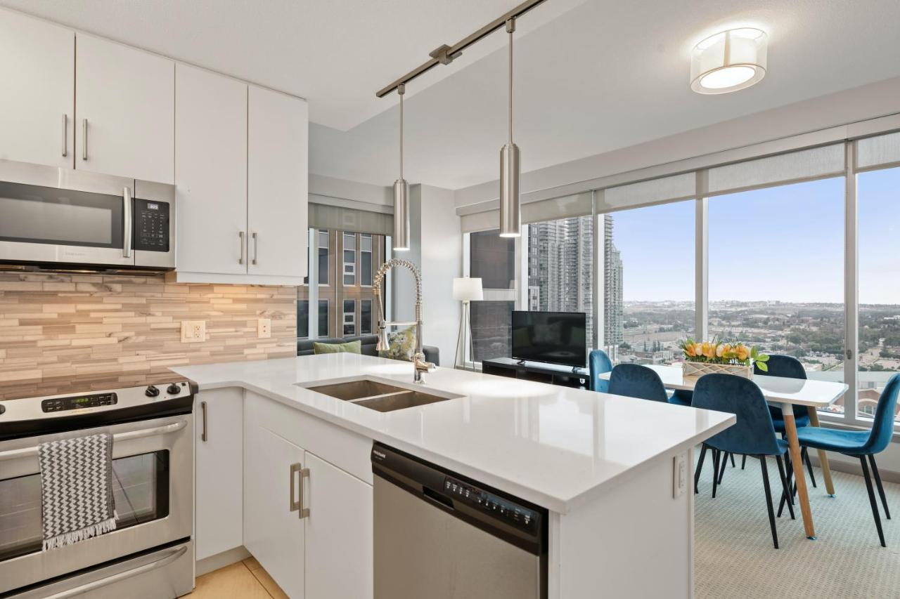 Stylish Downtown Condos By Globalstay YYC Eksteriør billede