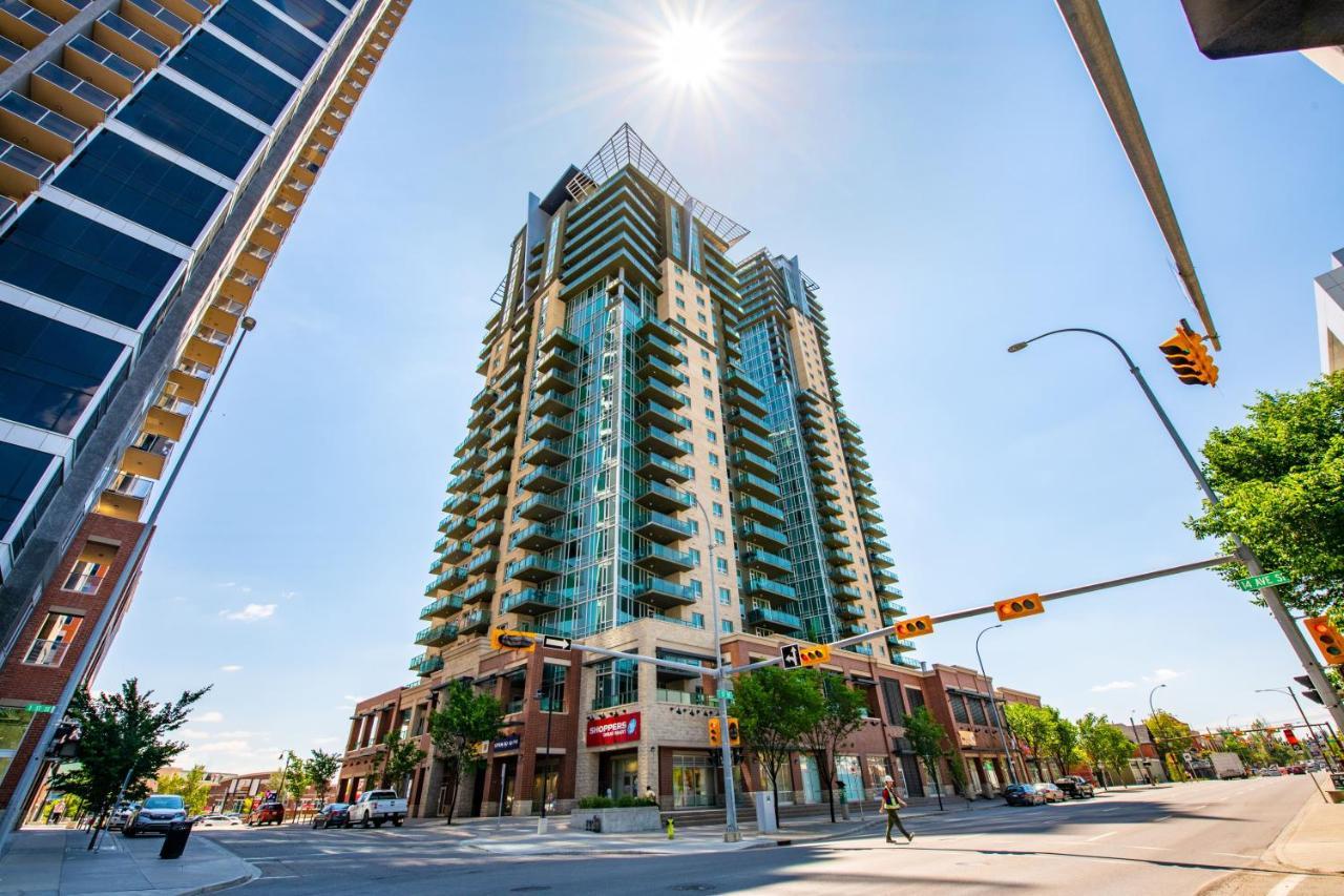 Stylish Downtown Condos By Globalstay YYC Eksteriør billede