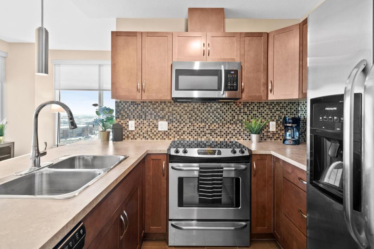Stylish Downtown Condos By Globalstay YYC Eksteriør billede